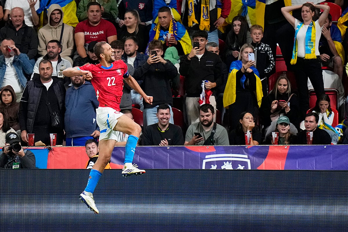 Football: UEFA Nations League 2024-25, Czech Republic vs Ukraine